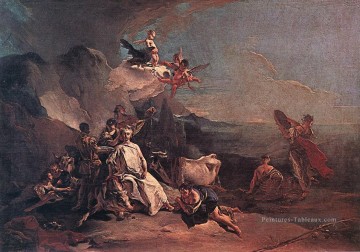Le viol d’Europa Giovanni Battista Tiepolo Peinture à l'huile